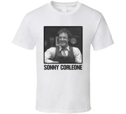 Sonny Corleone The Godfather Movie Character Cool Fan T Shirt Sonny Corleone The Godfather Movie Character Cool Fan T Shirt