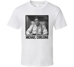 Michael Corleone The Godfather Movie Character Cool Fan T Shirt Michael Corleone The Godfather Movie Character Cool Fan T Shirt