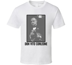 Don Vito Corleone The Godfather Movie Character Cool Fan T Shirt Don Vito Corleone The Godfather Movie Character Cool Fan T Shirt