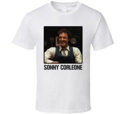Sonny Corleone The Godfather Movie Character Fan T Shirt Sonny Corleone The Godfather Movie Character Fan T Shirt
