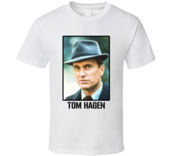 Tom Hagen The Godfather Movie Character Fan T Shirt Tom Hagen The Godfather Movie Character Fan T Shirt