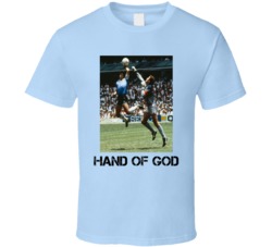 Diego Maradona Hand Of God Argentina Futbol Soccer T Shirt Diego Maradona Hand Of God Argentina Futbol Soccer T Shirt