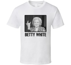 Betty White Actress Star Cool Fan T Shirt Betty White Actress Star Cool Fan T Shirt