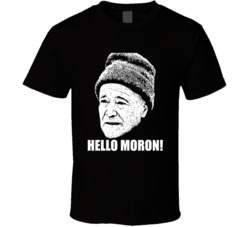 Grumpy Old Men Movie Quote Hello Moron 90s Fan Cool T Shirt Grumpy Old Men Movie Quote Hello Moron 90s Fan Cool T Shirt