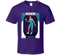 Lamelo Ball Rookie Card Charlotte Basketball Fan T Shirt Lamelo Ball Rookie Card Charlotte Basketball Fan T Shirt