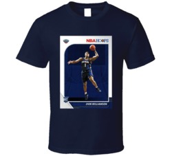 Zion Williamson Rookie Card New Orleans Basketball T Shirt Zion Williamson Rookie Card New Orleans Basketball T Shirt