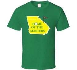 Home Of The Masters Augusta Georgia Golf Sports Fan T Shirt