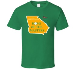 Home Of The Masters Augusta Georgia Sports Golf Fan T Shirt