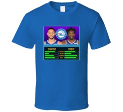 Joel Embiid Ben Simmons Nba Jam Philadelphia Basketball Fan T Shirt Joel Embiid Ben Simmons Nba Jam Philadelphia Basketball Fan T Shirt