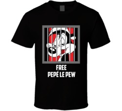 Free Pepe Le Pew Cancelled Banned Cartoon Character Fan T Shirt Free Pepe Le Pew Cancelled Banned Cartoon Character Fan T Shirt