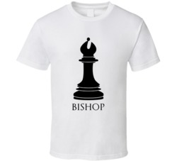 Bishop Chess Piece Board Game Fun Cool T Shirt Bishop Chess Piece Board Game Fun Cool T Shirt