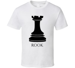 Rook Chess Piece Board Game Fun Cool T Shirt Rook Chess Piece Board Game Fun Cool T Shirt