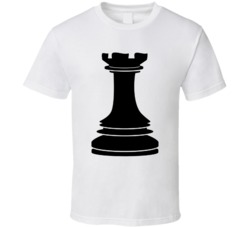 Rook Chess Piece Board Game Fun Cool Fan T Shirt Rook Chess Piece Board Game Fun Cool Fan T Shirt