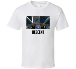 Descent Old Computer Game Fan T Shirt Descent Old Computer Game Fan T Shirt