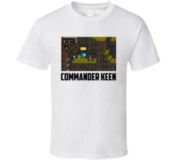 Commander Keen Goodbye Galaxy Old Computer Game Fan T Shirt Commander Keen Goodbye Galaxy Old Computer Game Fan T Shirt