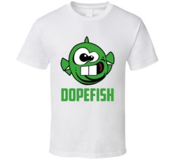 Commander Keen Dopefish Enemy Fan T Shirt Commander Keen Dopefish Enemy Fan T Shirt