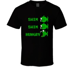 Commander Keen Swim Swim Hungry Dopefish Enemy Fan T Shirt Commander Keen Swim Swim Hungry Dopefish Enemy Fan T Shirt
