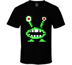 Commander Keen Alien Enemy Video Game Fan T Shirt Commander Keen Alien Enemy Video Game Fan T Shirt