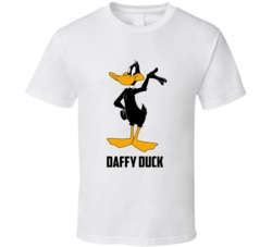 Daffy Duck Cartoon Character Cool Fan T Shirt Daffy Duck Cartoon Character Cool Fan T Shirt