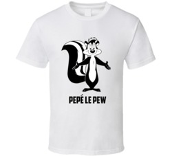 Pepe Le Pew Cartoon Character Cool Fan T Shirt Pepe Le Pew Cartoon Character Cool Fan T Shirt