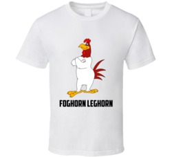 Foghorn Leghorn Cartoon Character Cool Fan T Shirt Foghorn Leghorn Cartoon Character Cool Fan T Shirt