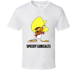 Speedy Gonzales Cartoon Character Cool Fan T Shirt Speedy Gonzales Cartoon Character Cool Fan T Shirt