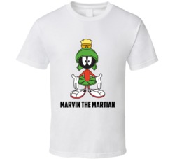 Marvin The Martian Cartoon Character Cool Fan T Shirt Marvin The Martian Cartoon Character Cool Fan T Shirt
