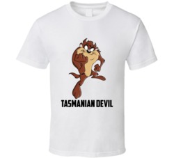 Tasmanian Devil Cartoon Character Cool Fan T Shirt Tasmanian Devil Cartoon Character Cool Fan T Shirt