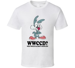 What Would Calamity Coyote Wwjd Cartoon Character Fan T Shirt What Would Calamity Coyote Wwjd Cartoon Character Fan T Shirt