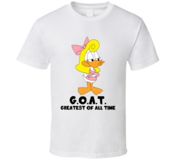 Shirley The Loon Greatest Of All Time Goat Cartoon Character Fan T Shi Shirley The Loon Greatest Of All Time Goat Cartoon Character Fan T Shi