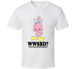 What Would Sweetie Bird Wwjd Cartoon Character Fan T Shirt What Would Sweetie Bird Wwjd Cartoon Character Fan T Shirt