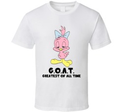 Sweetie Bird Greatest Of All Time Goat Cartoon Character Fan T Shirt Sweetie Bird Greatest Of All Time Goat Cartoon Character Fan T Shirt