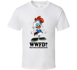 What Would Fowlmouth Wwjd Cartoon Character Fan T Shirt What Would Fowlmouth Wwjd Cartoon Character Fan T Shirt