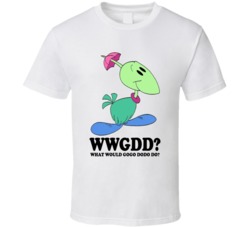 What Would Gogo Dodo Do Wwjd Cartoon Character Fan T Shirt What Would Gogo Dodo Do Wwjd Cartoon Character Fan T Shirt