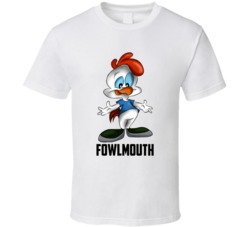 Fowlmouth Cartoon Character Fan T Shirt Fowlmouth Cartoon Character Fan T Shirt