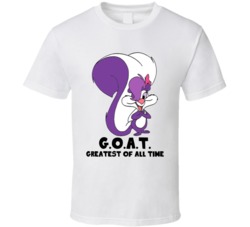 Fifa La Fume Greatest Of All Time Goat Cartoon Character Fan T Shirt Fifa La Fume Greatest Of All Time Goat Cartoon Character Fan T Shirt