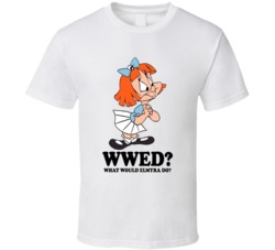 What Would Elmyra Do Wwjd Cartoon Character Fan T Shirt What Would Elmyra Do Wwjd Cartoon Character Fan T Shirt