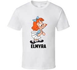 Elmyra Cartoon Character Fan T Shirt Elmyra Cartoon Character Fan T Shirt