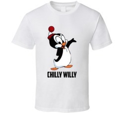 Chilly Willy Cartoon Character Fan T Shirt Chilly Willy Cartoon Character Fan T Shirt