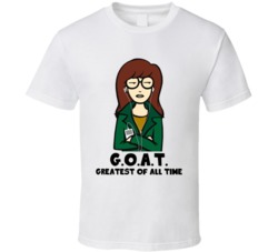 Daria Beavis And Butt-head Greatest Of All Time Goat Cartoon Character Daria Beavis And Butt-head Greatest Of All Time Goat Cartoon Character
