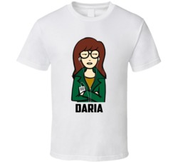 Daria Beavis And Butt-head Cartoon Character Fan T Shirt Daria Beavis And Butt-head Cartoon Character Fan T Shirt