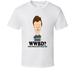 What Would Butt-head Do Beavis And Butthead Wwjd Cartoon Character Fan What Would Butt-head Do Beavis And Butthead Wwjd Cartoon Character Fan