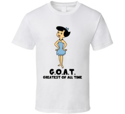 Betty Rubble Greatest Of All Time Goat The Flintstones Cartoon Charact Betty Rubble Greatest Of All Time Goat The Flintstones Cartoon Charact