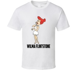 Wilma Flintstone Cartoon Character The Flintstones Fan T Shirt Wilma Flintstone Cartoon Character The Flintstones Fan T Shirt