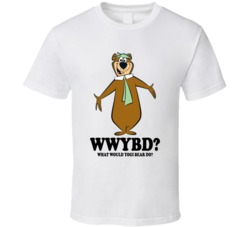 What Would Yogi Bear Do Wwjd Cartoon Character Fan T Shirt What Would Yogi Bear Do Wwjd Cartoon Character Fan T Shirt
