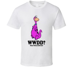 What Would Dino Do Wwjd The Flintstones Cartoon Character Fan T Shirt What Would Dino Do Wwjd The Flintstones Cartoon Character Fan T Shirt