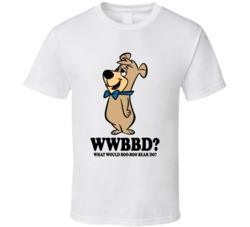 What Would Boo-boo Bear Do Wwjd Cartoon Character Fan T Shirt What Would Boo-boo Bear Do Wwjd Cartoon Character Fan T Shirt
