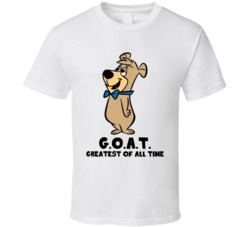 Boo-boo Bear Greatest Of All Time Goat Cartoon Character Fan T Shirt Boo-boo Bear Greatest Of All Time Goat Cartoon Character Fan T Shirt