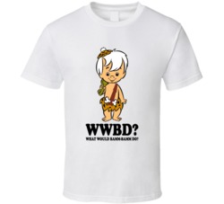 What Would Bamm-bamm Do Wwjd The Flintstones Cartoon Character Fan T S What Would Bamm-bamm Do Wwjd The Flintstones Cartoon Character Fan T S