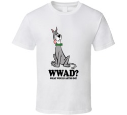What Would Astro Do Wwjd The Jetsons Cartoon Character Fan T Shirt What Would Astro Do Wwjd The Jetsons Cartoon Character Fan T Shirt